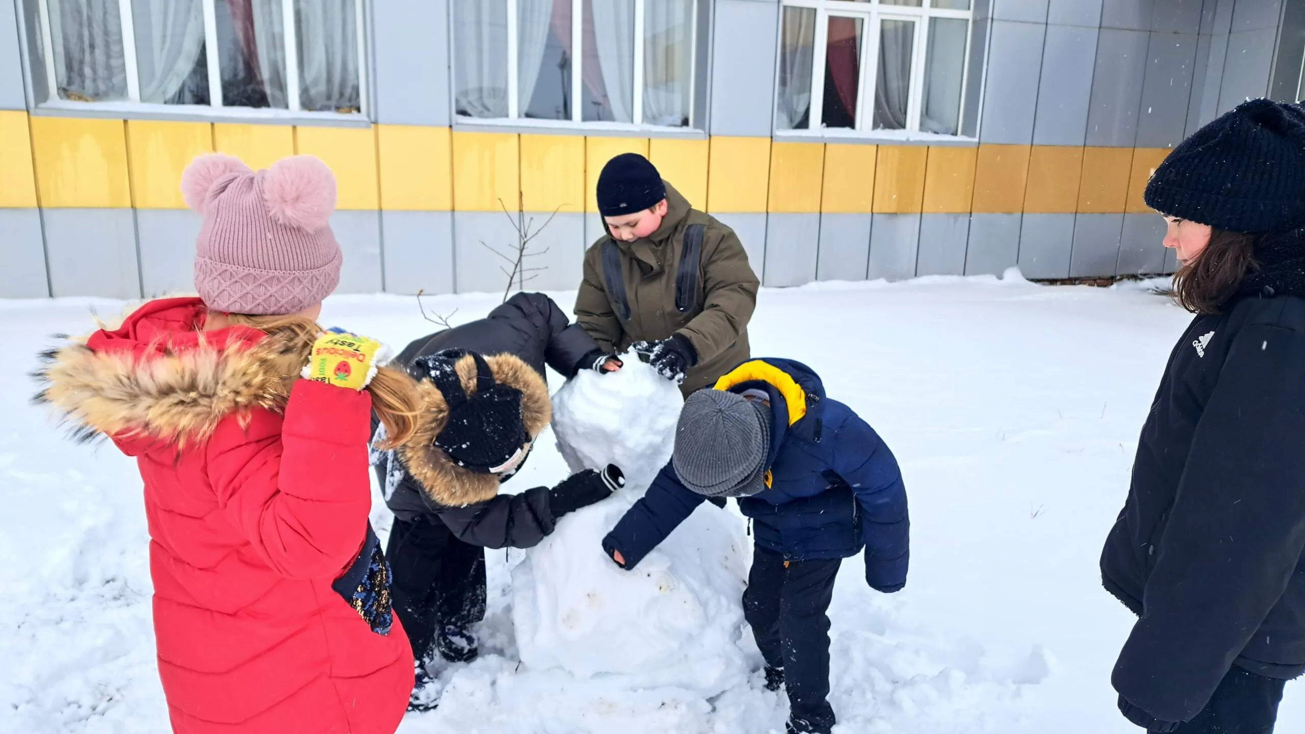 Ура!!! Дождались мы снега в феврале